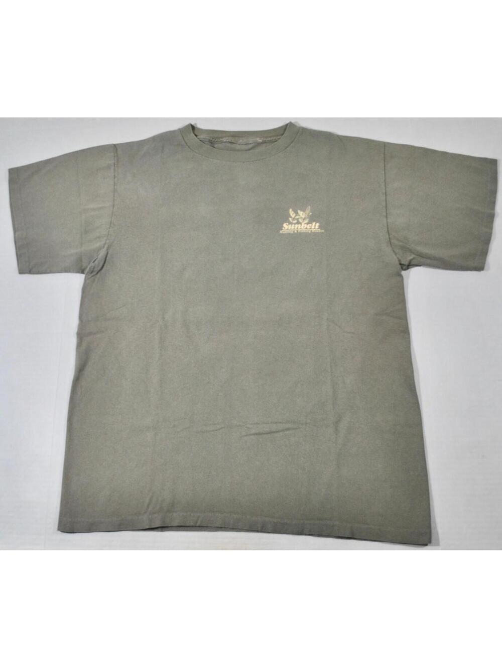 Vintage Sunbelt White Winged Dove Hunting & Fishing Mexico 1994 Shirt Size Large